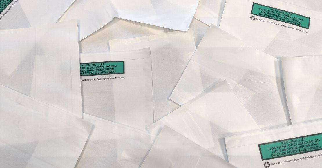 Duurzame paklijstenveloppen