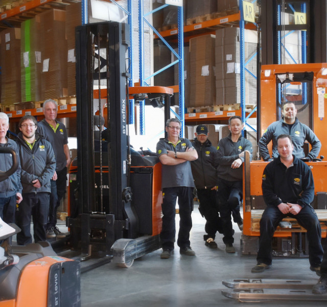 Een high five voor onze collega's logistiek